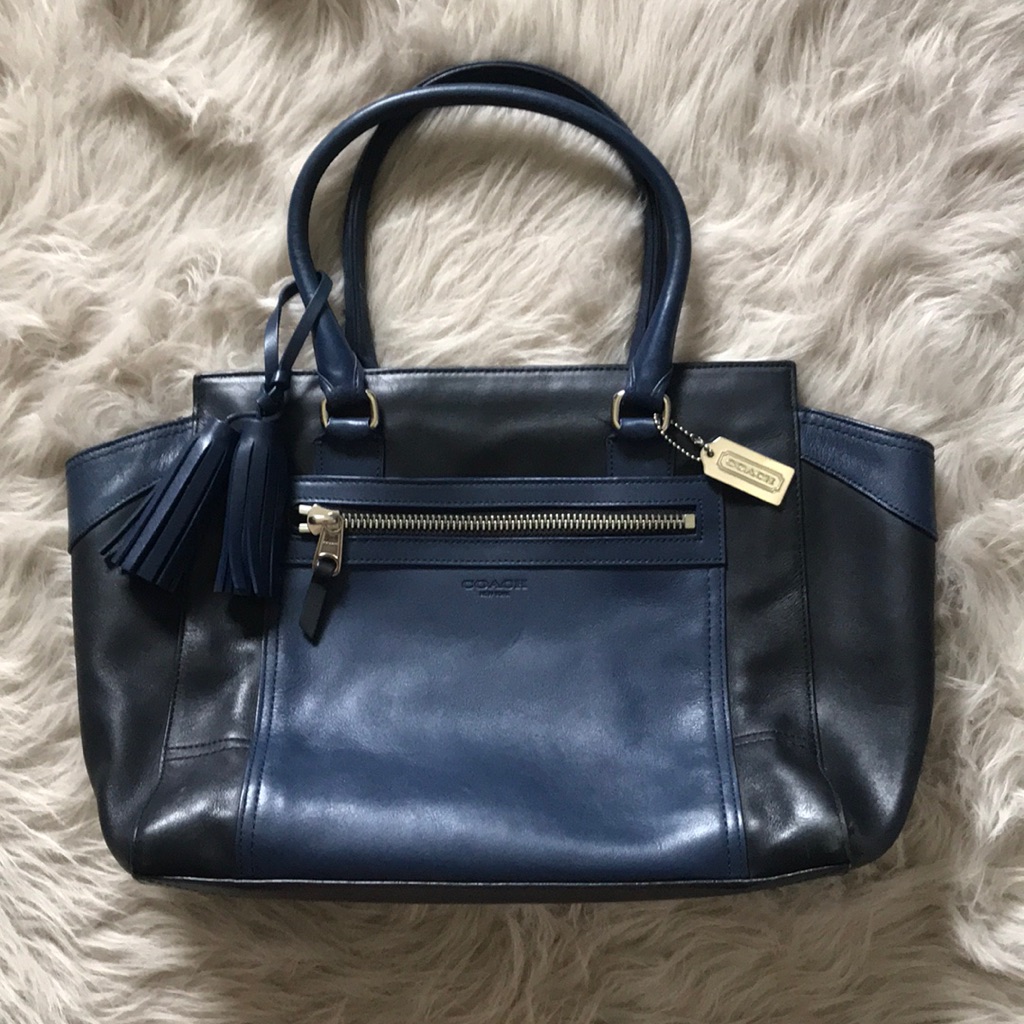 Coach Legacy Colorblock Leather Candace Carryall